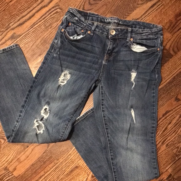 Aeropostale Bayla Skinny Distressed Jeans - Picture 3 of 10